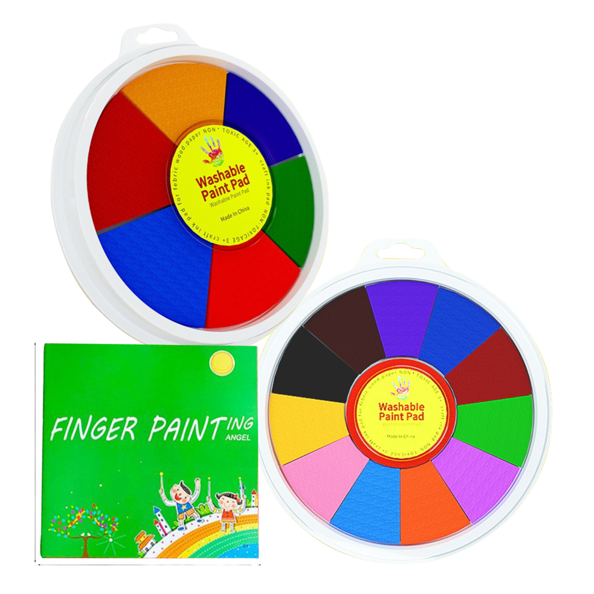 Paint Wheel - Being Creative for Hours - Finger Paint Set for Children