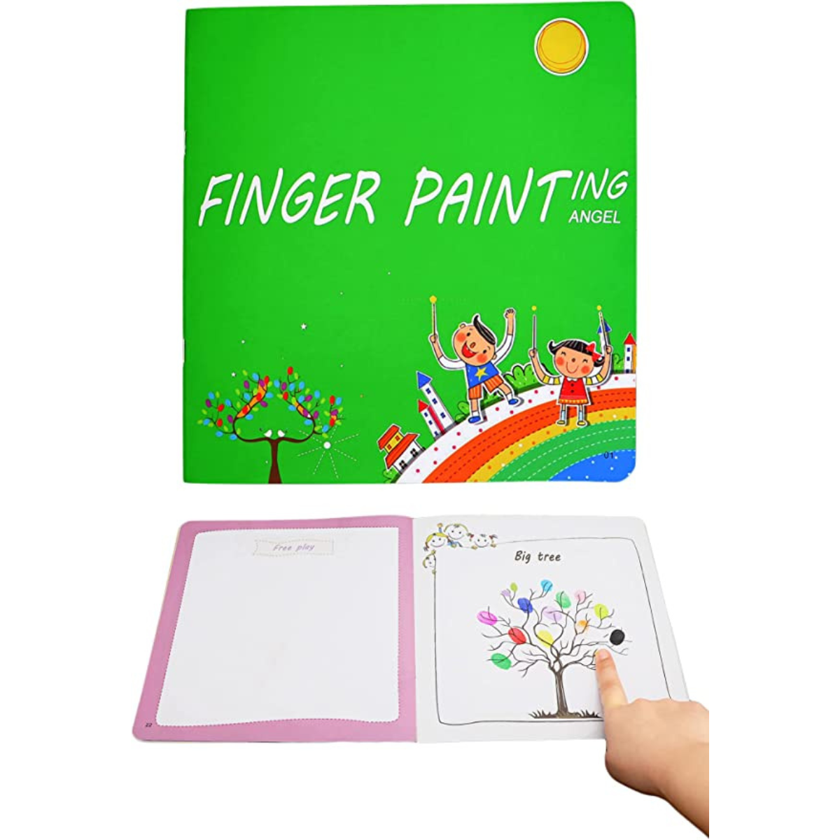 Paint Wheel - Being Creative for Hours - Finger Paint Set for Children