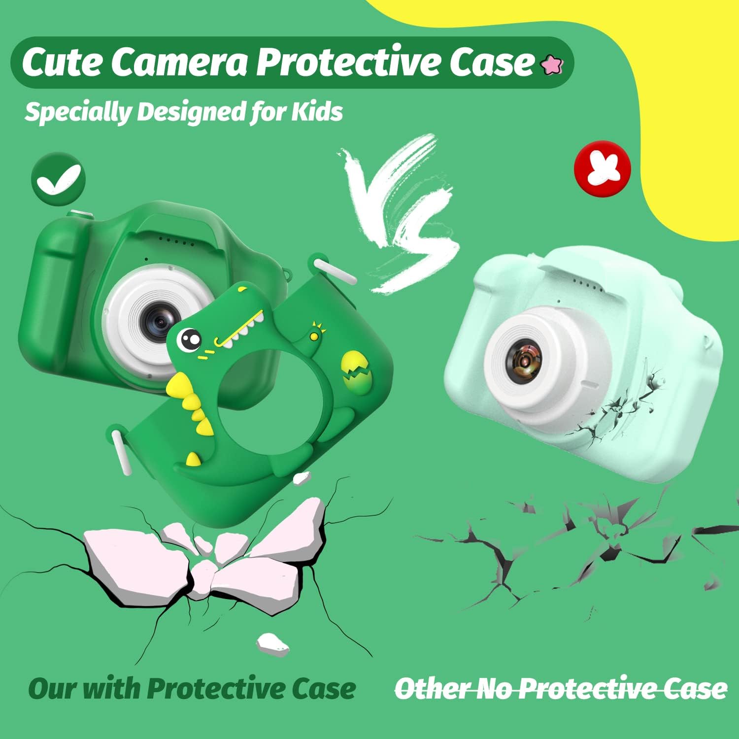 Dino Camera for Kids | 1080P HD | Toy for 6 7 8 9 years