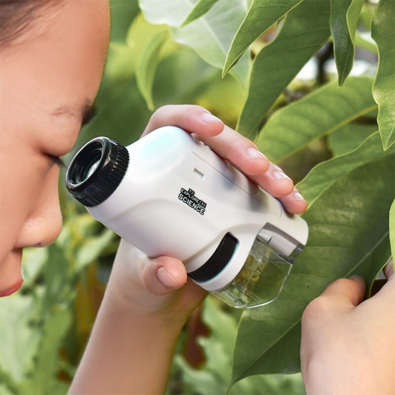 Kids Pocket Microscope - Educational adventure in close-up - LED Microscope